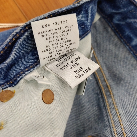 NEW GRLFRND The Helena straight leg high rise jeans - Picture 6 of 11